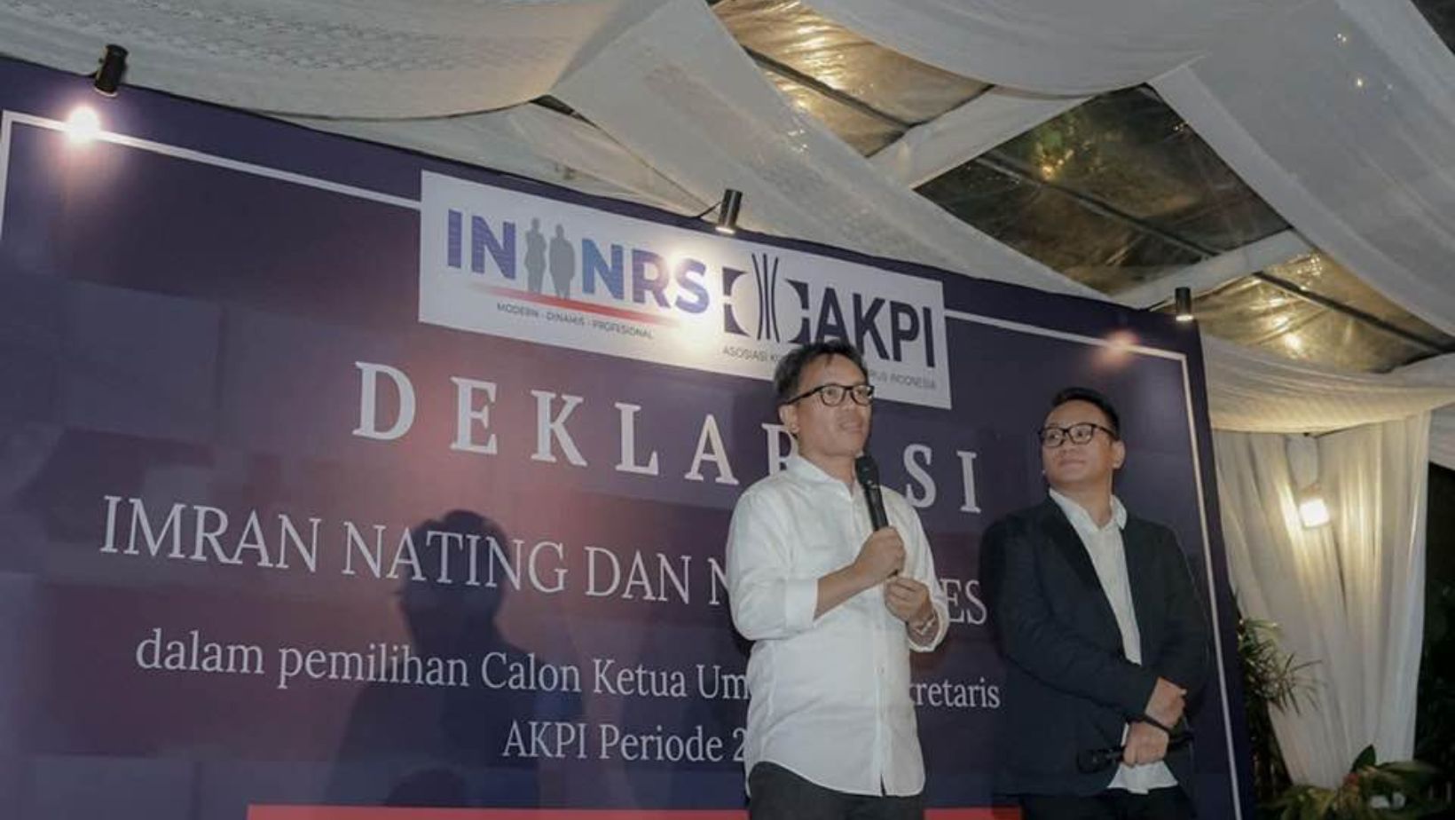 Selayang Pandang Suksesi AKPI & Deklarasi Imran Nating